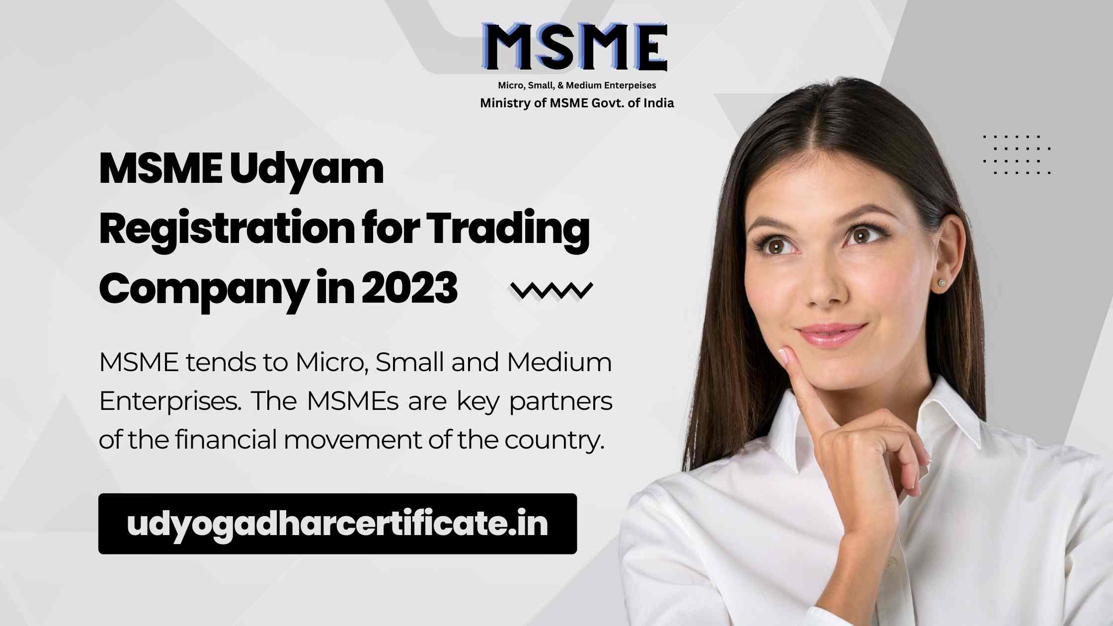 MSME Udyam Registration for Trading Company in 2023